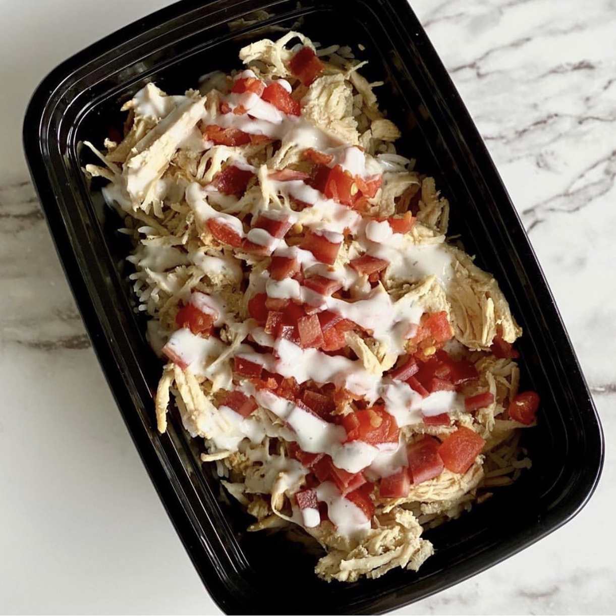 Chicken Bacon Ranch Rice Bowl