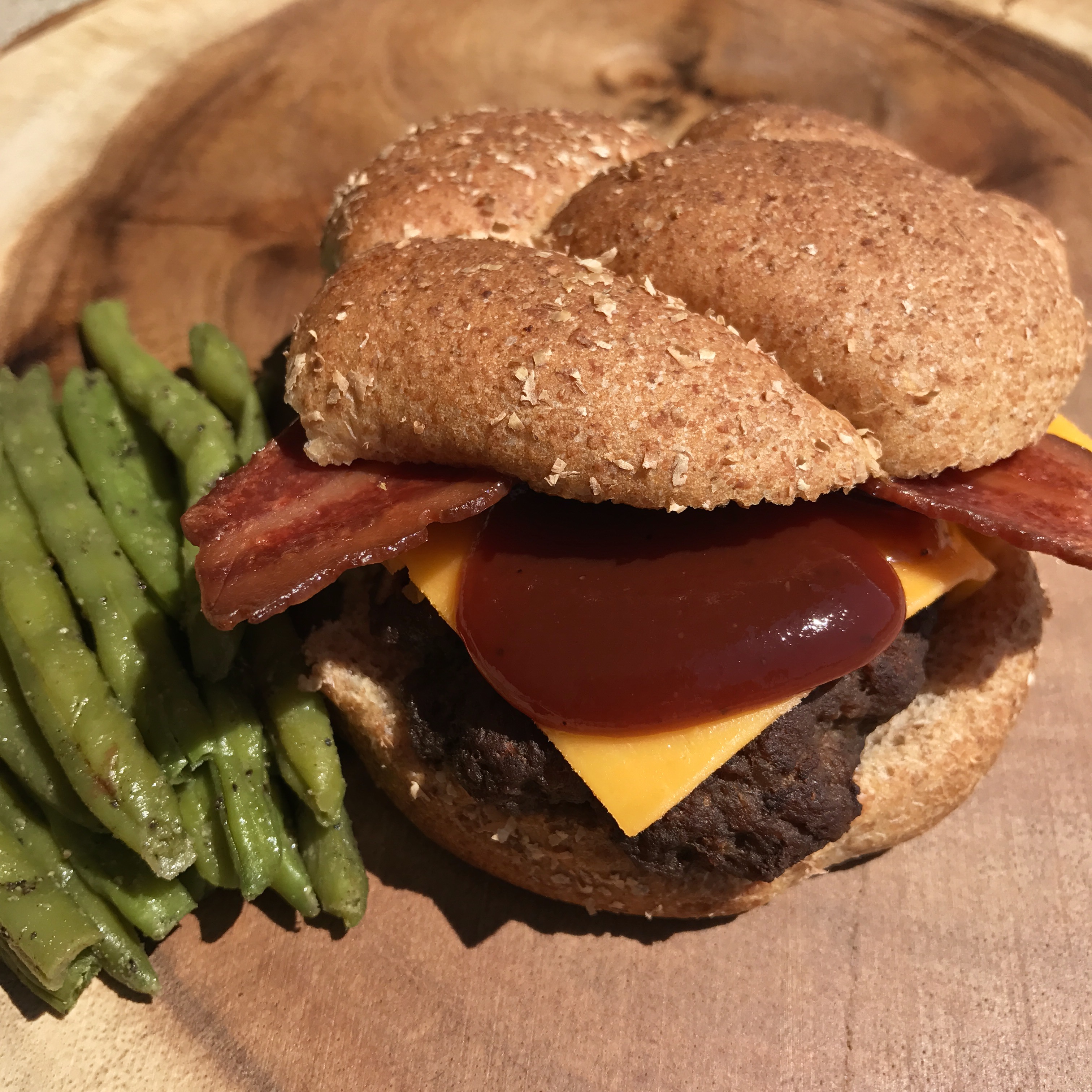 BBQ Bacon Turkey Burger